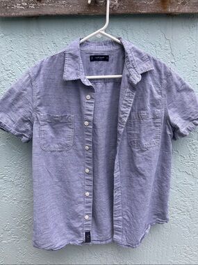 Men’s Lucky Brand Short-Sleeve Shirt - Casual Summer Style
